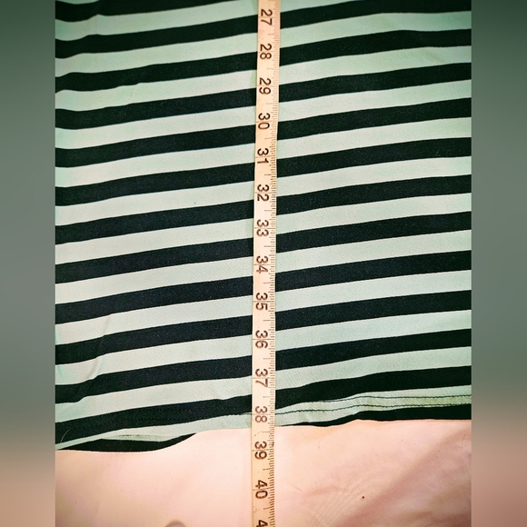 Rue21 Womens Blue Striped Pull On Maxi Skirt Size Medium - Picture 8 of 8